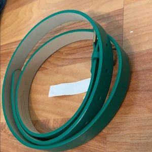 Teal belt
